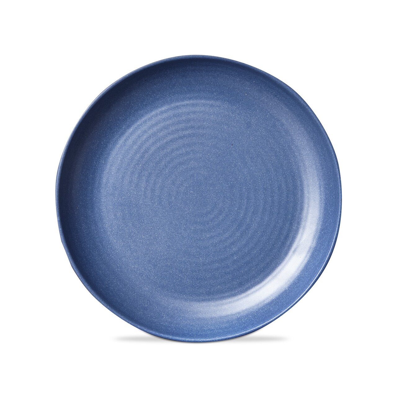 Denim Blue Brooklyn Melamine Brooklyn Melamine Plastic Dinning Salad Plate Dishwasher Safe Indoor/Outdoor 9x9 inch Salad Plate